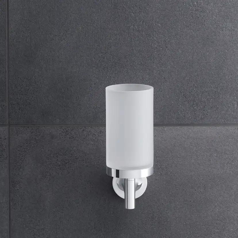 Glashållare Duravit Starck T 009931 Krom Krom/Frostat glas