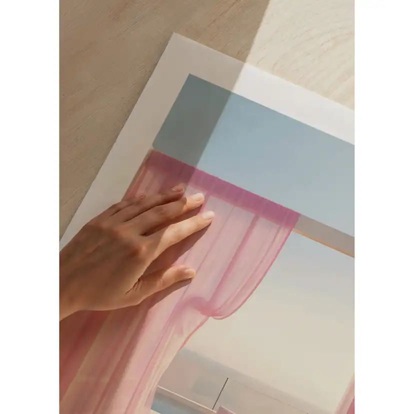 Poster Gallerix Daybed In Pink