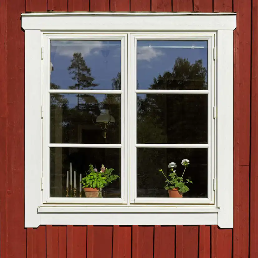 Sidohängt Fönster Elitfönster MF Duo 2-Glas Trä 2-Luft
