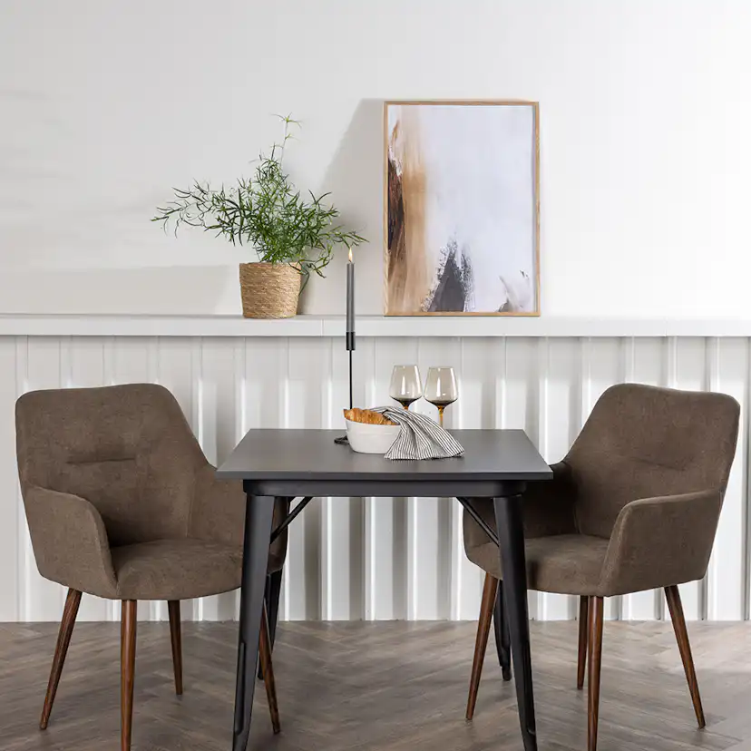 Matgrupp Venture Home Tempe med 2 st Tomorrow stolar