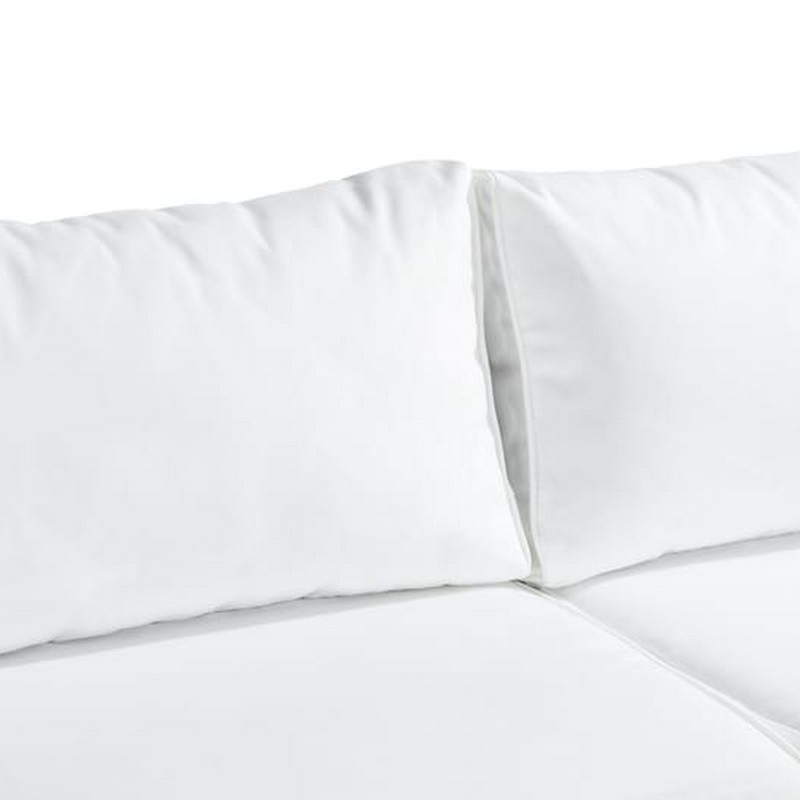 Loungegrupp Comfort Garden Bahamas 3-sits med Avslut och Utebord Utomhus