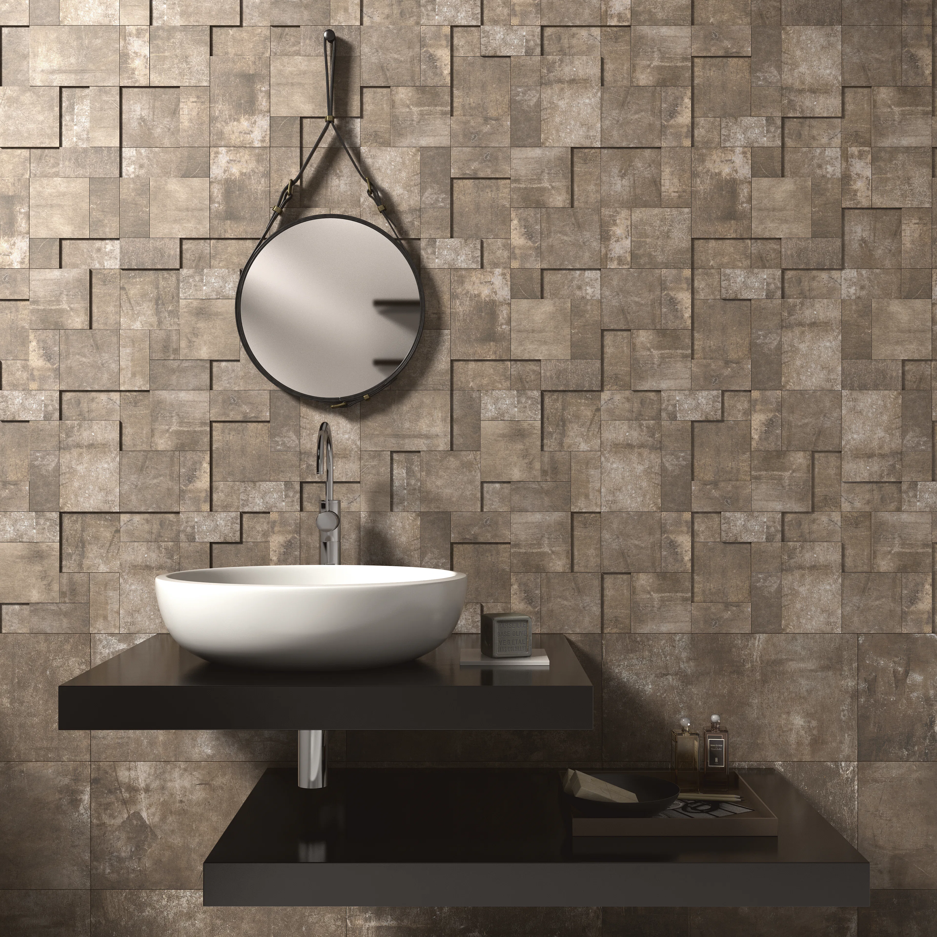 Klinker Konradssons Plant Iron Muretto 3d 29x57 cm