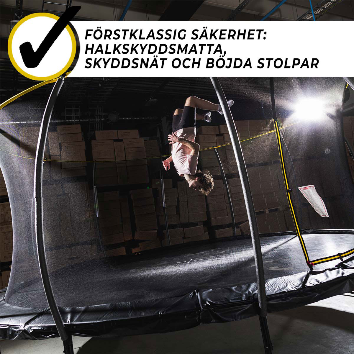 STRATOS TRAMPOLINE 427CM/14FT L: 427 cm