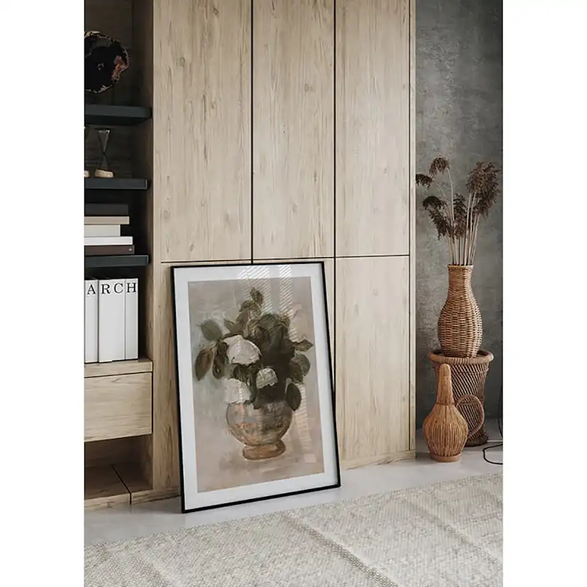 Poster Gallerix Białe Róże By Tadeusz Makowski