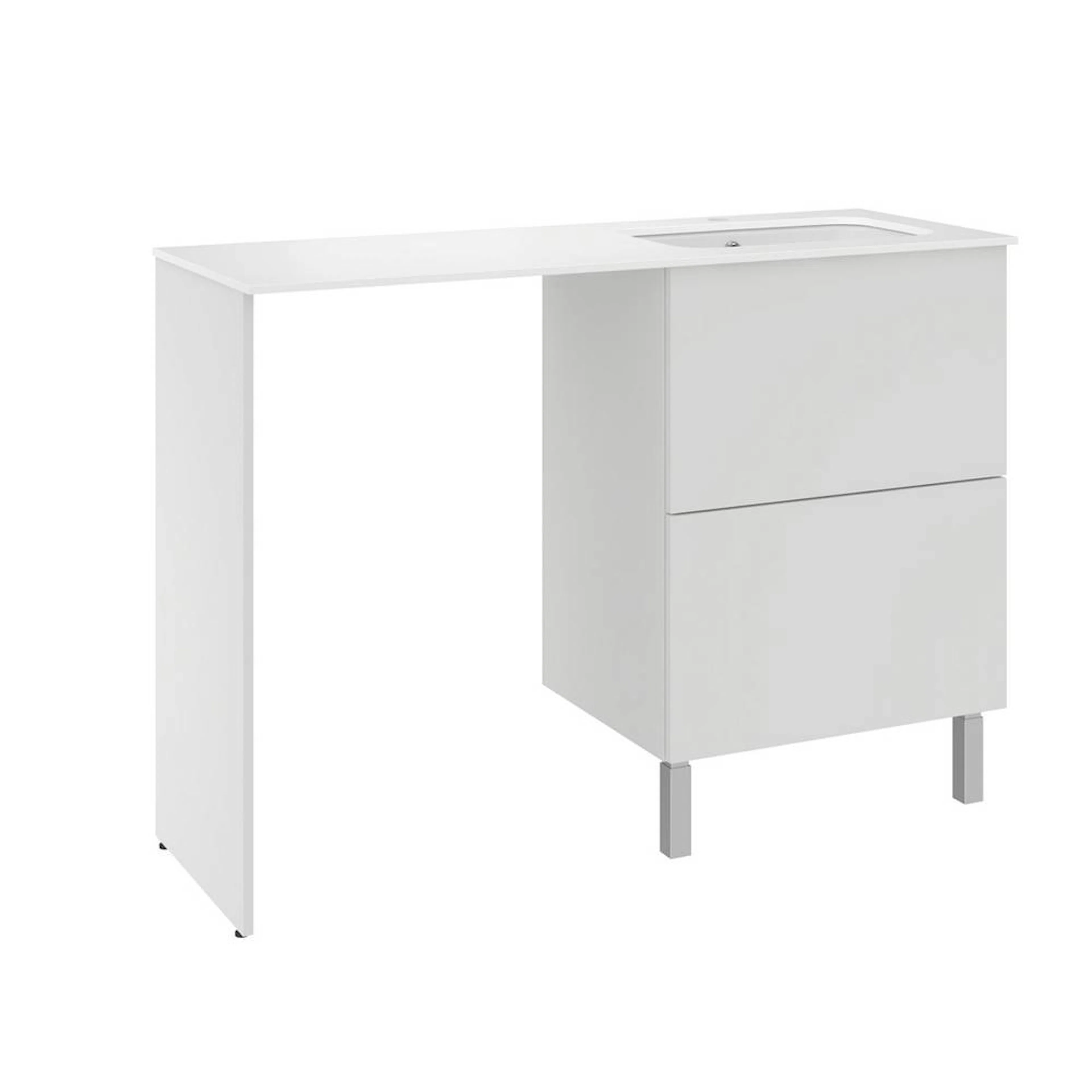 Tvättställsskåp Temal ILONA Set 3 för Tvättmaskin