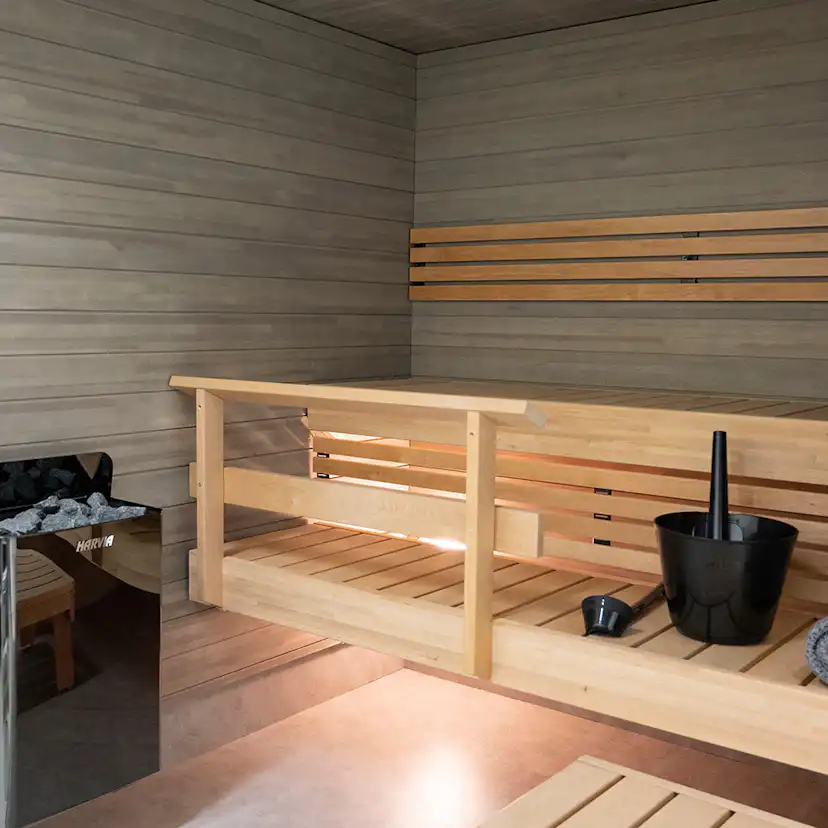 Bastuaggregat Harvia The Wall SW45 Svart