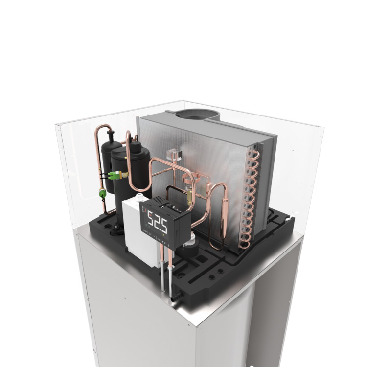 Värmepumpsberedare Indol EcoHeat PRO EH260FV3 Wifi-Ansluten 260L