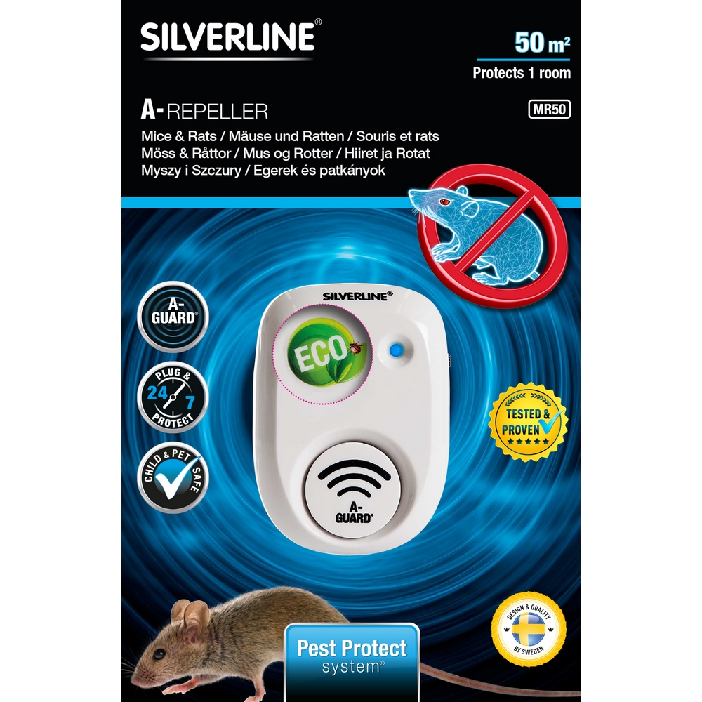 Avskräckare Silverline Mus och Råtta Mr50