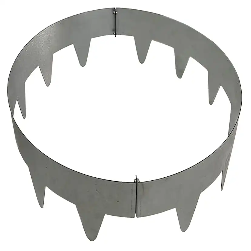 Trädring Skotte Garden Zinkplåt 16cm Hög ⌀65 cm