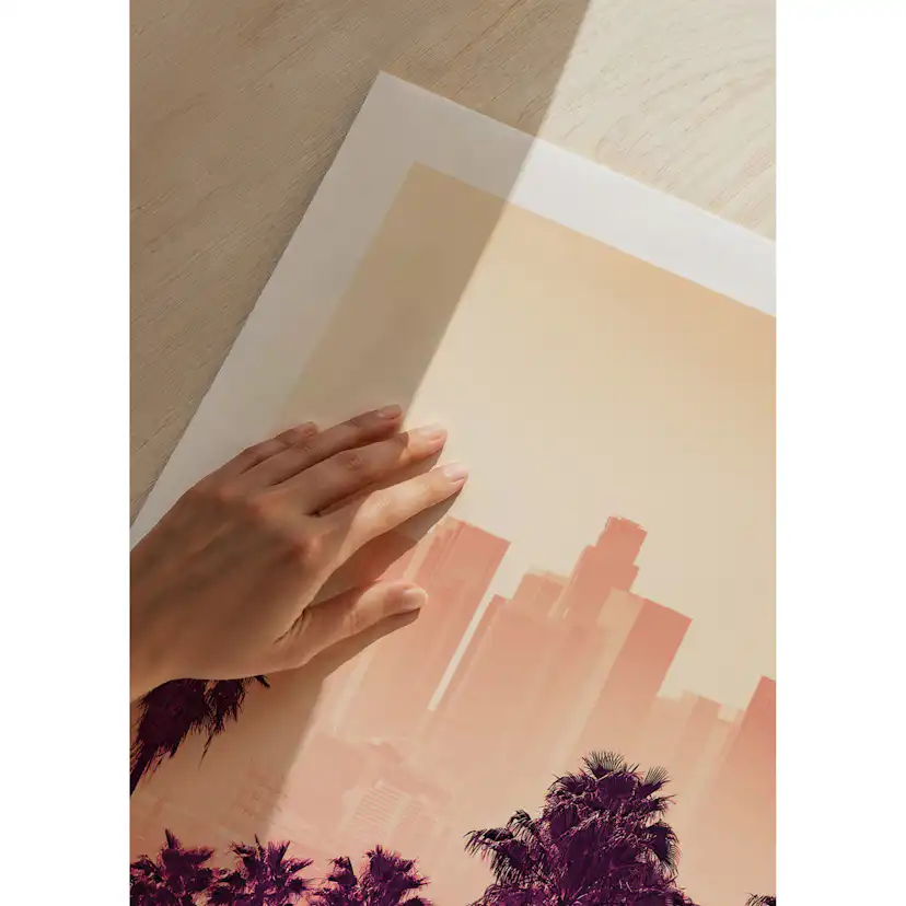 Poster Gallerix Los Angeles Neon Skyline