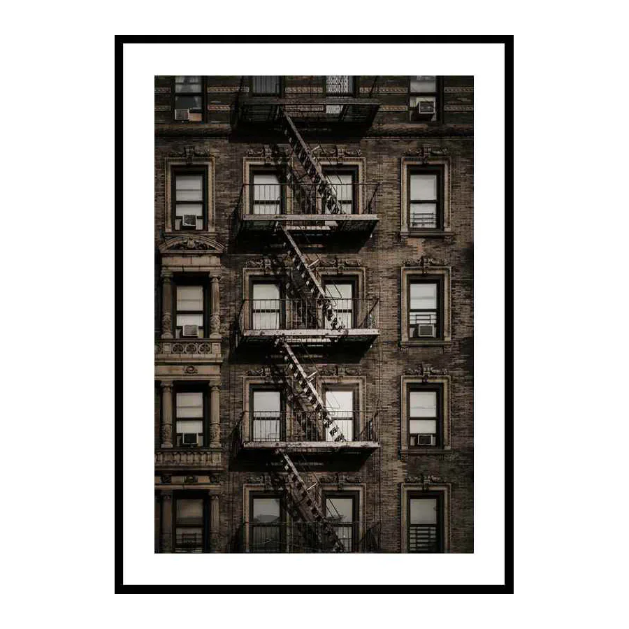 Poster Gallerix New York Fire Escape