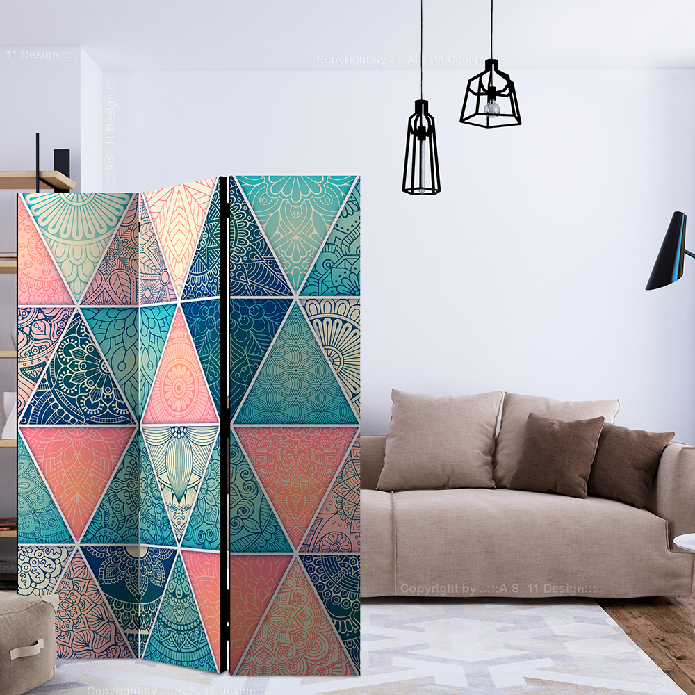 Rumsavdelare Arkiio Oriental Triangles 135x172 cm