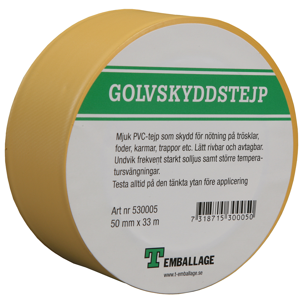 Golvskyddstejp Tecca 50 mmx33 m
