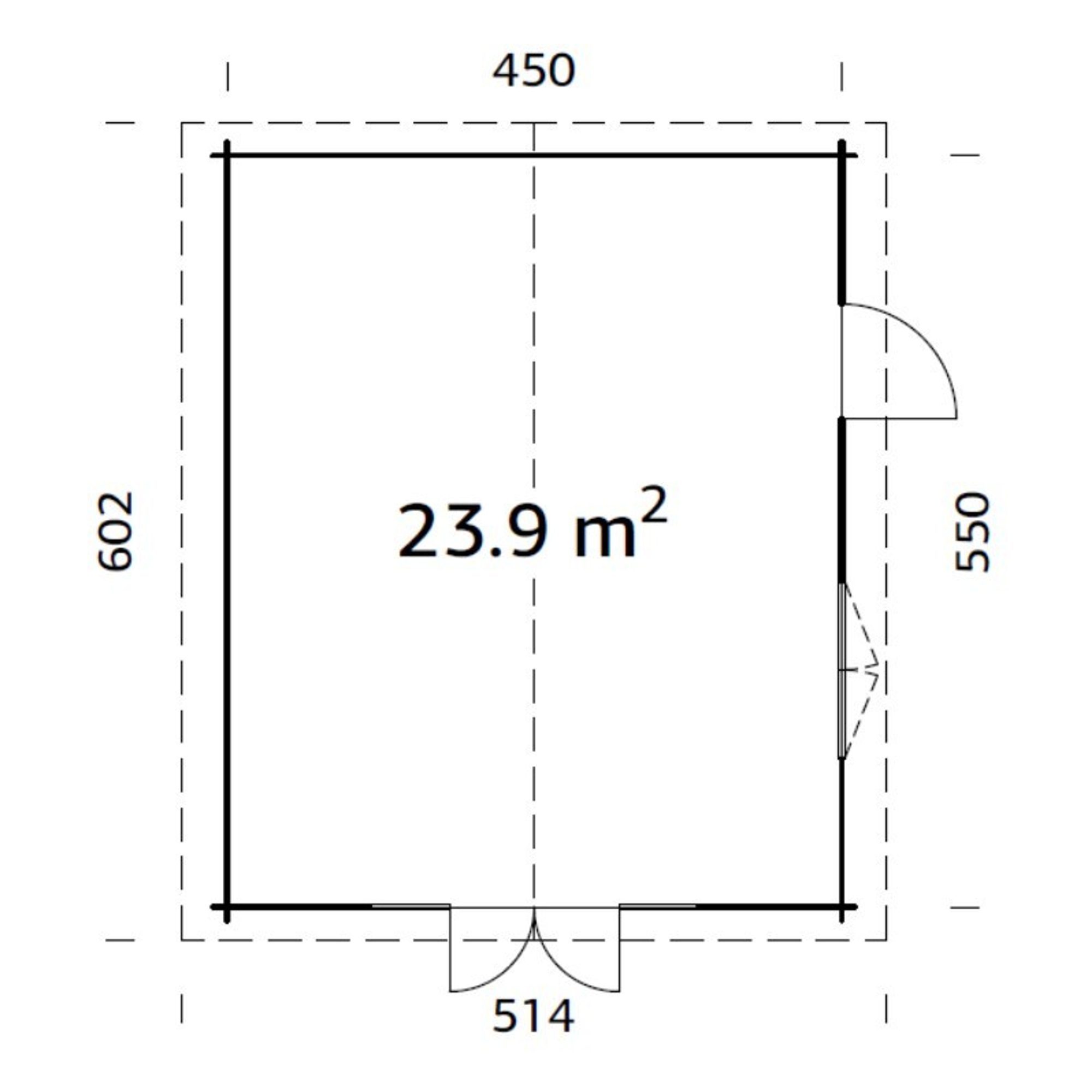 Stuga Palmako Irene 24,8 m2