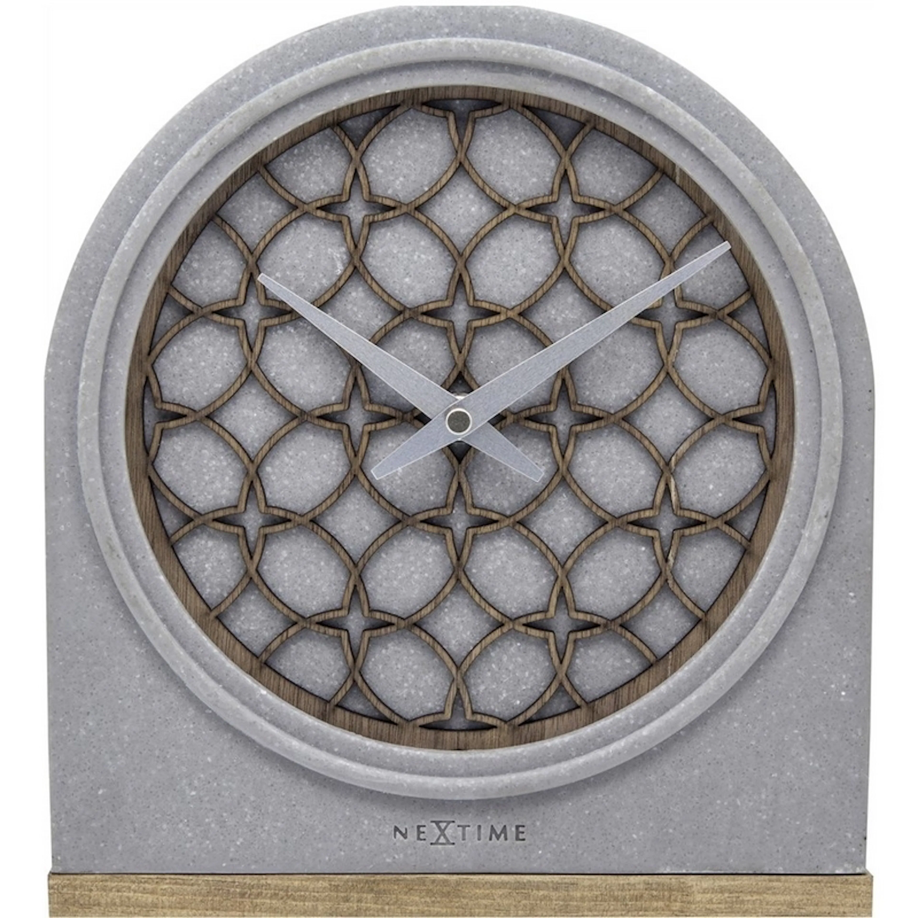 Bordsklocka NeXtime Concrete Love Table