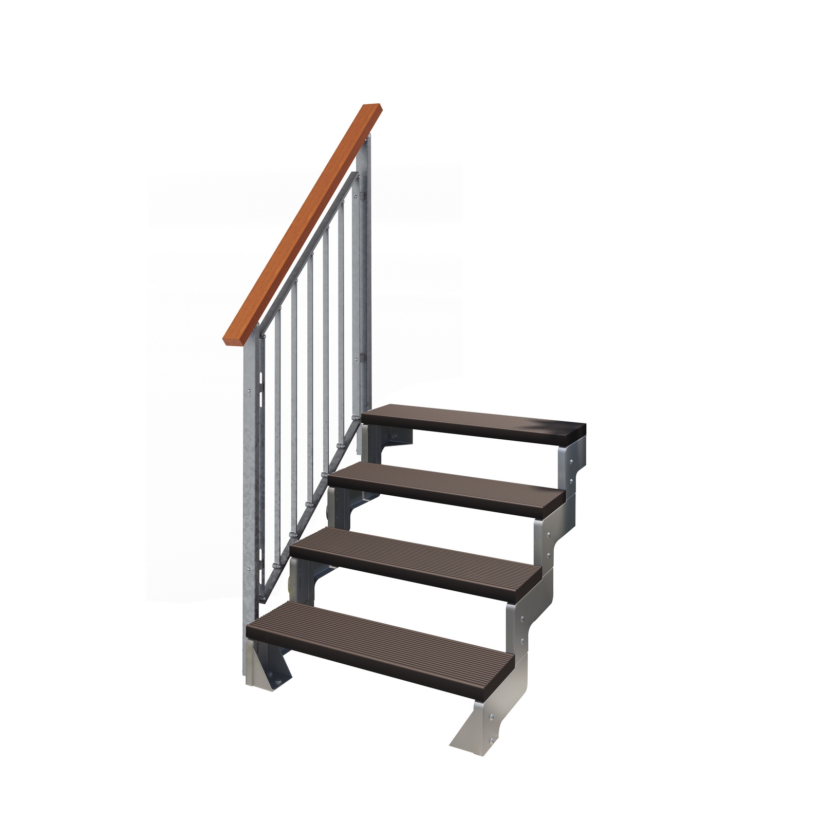 Trädgårdstrappa Dolle Gardentop Trimax med Nordic Räcke