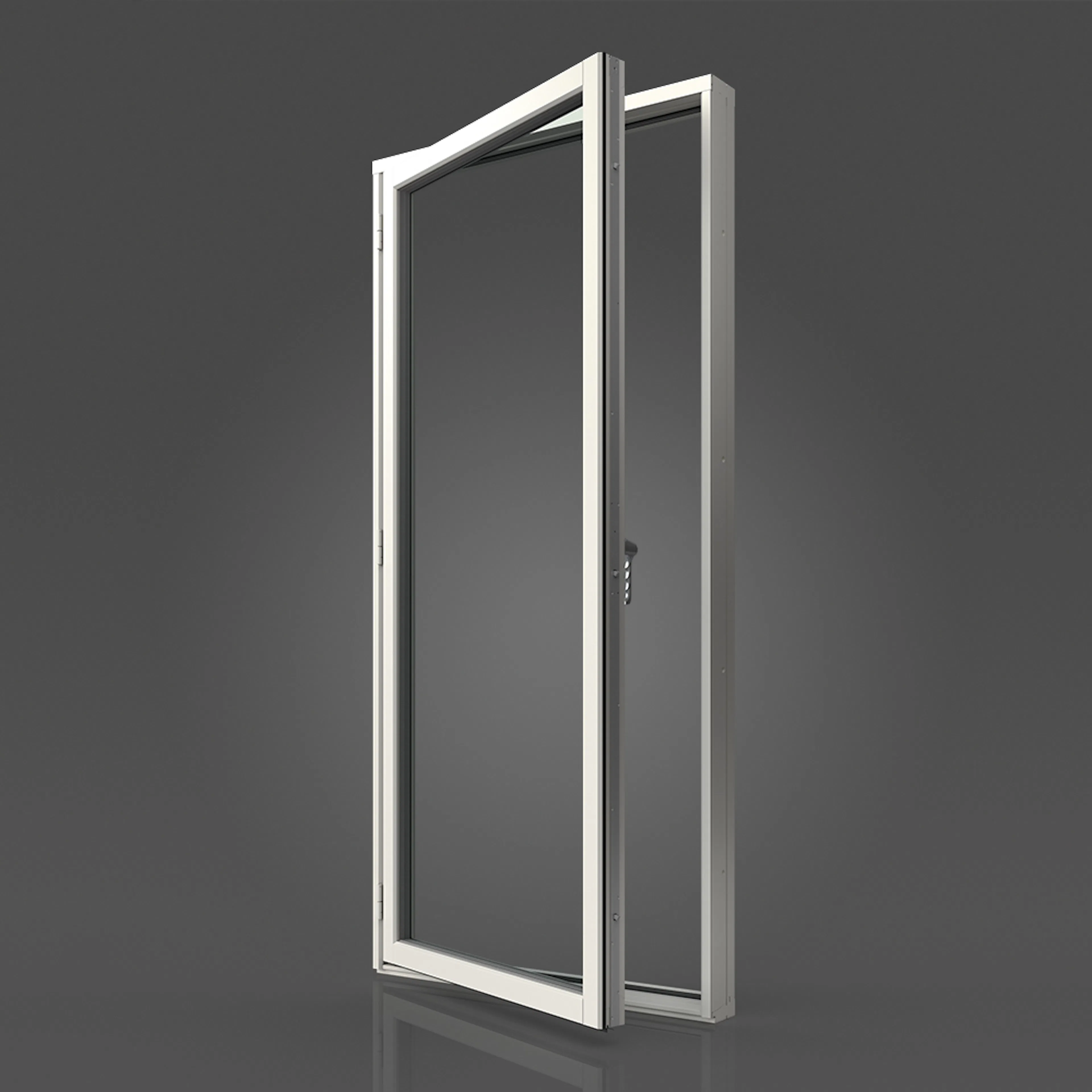 Elit Fönsterdörr MFD-AL 8x18-18 3-Glas Alu Retro BxH: 80x180 cm