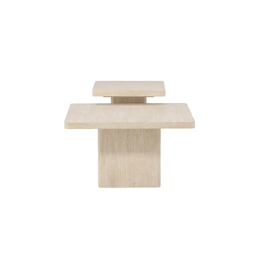 Soffbord Venture Home Qvart Set 80x80x46 cm & 50x50x56 cm