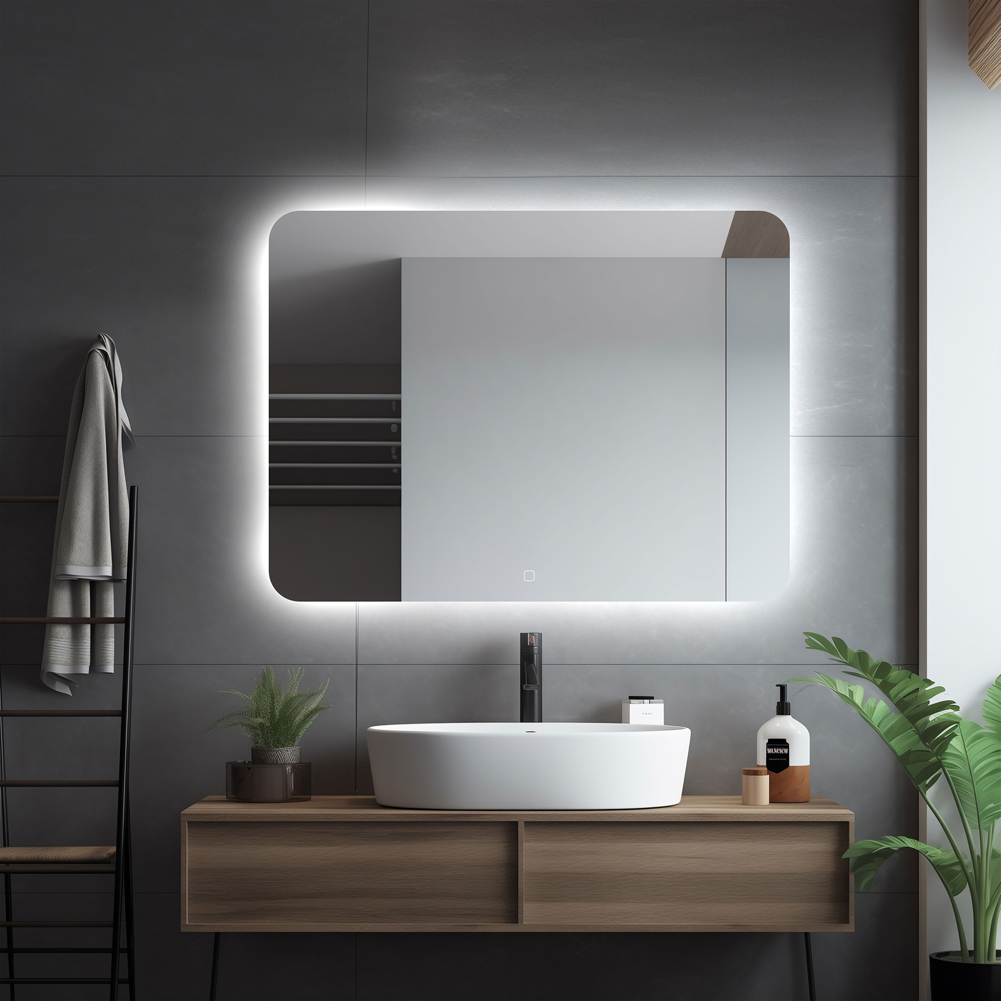 Spegel Lavabo Studio LED