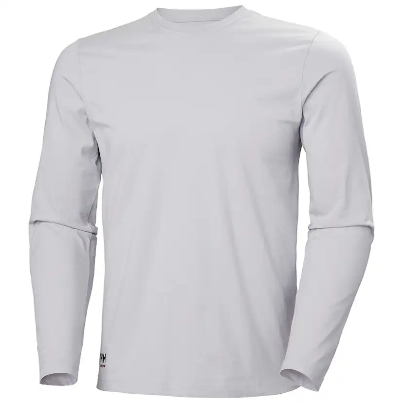 T-Shirt Helly Hansen Workwear 79169 L.Grå Långärm Manchester