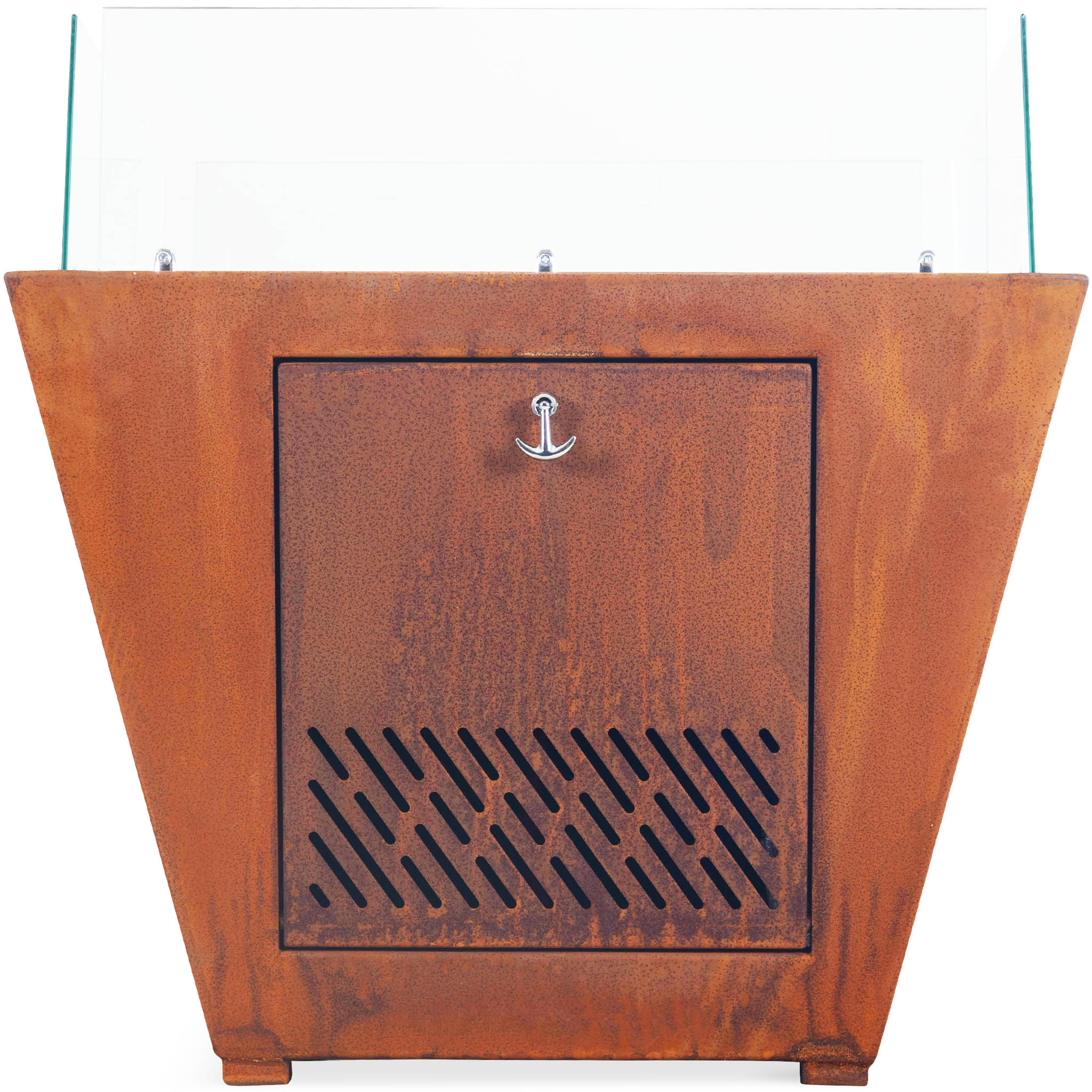 Eldstad Lyfco Cortenstål Gasoldriven Husum