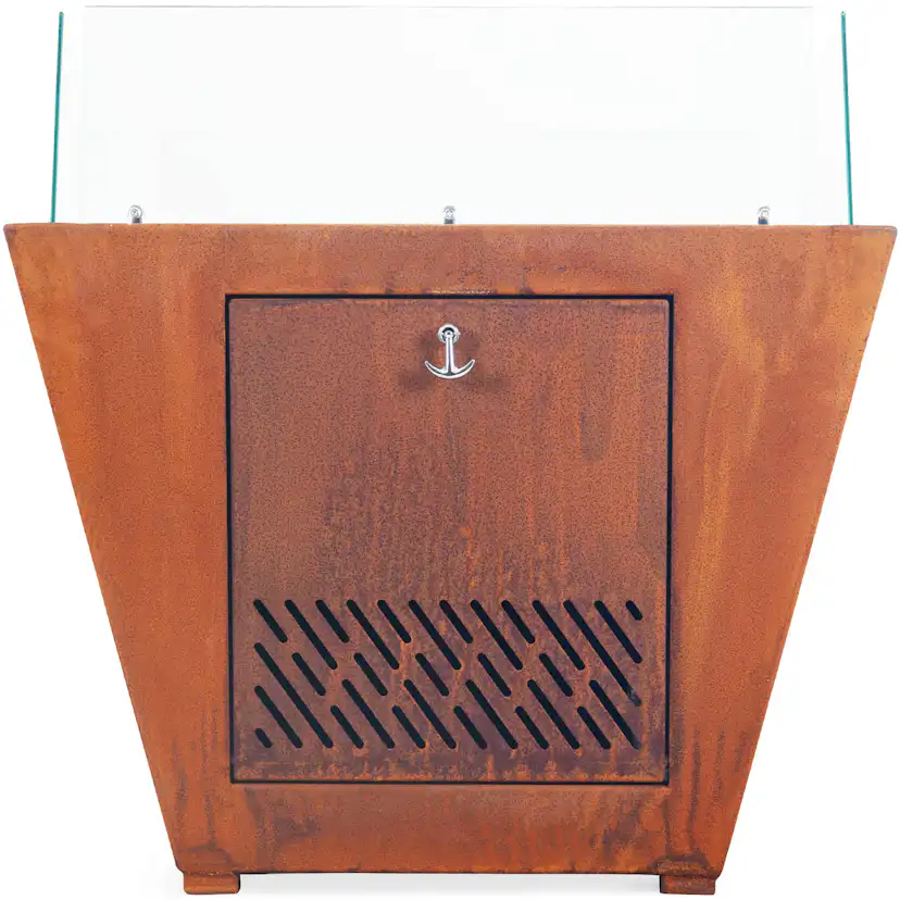 Eldstad Lyfco Cortenstål Gasoldriven Husum