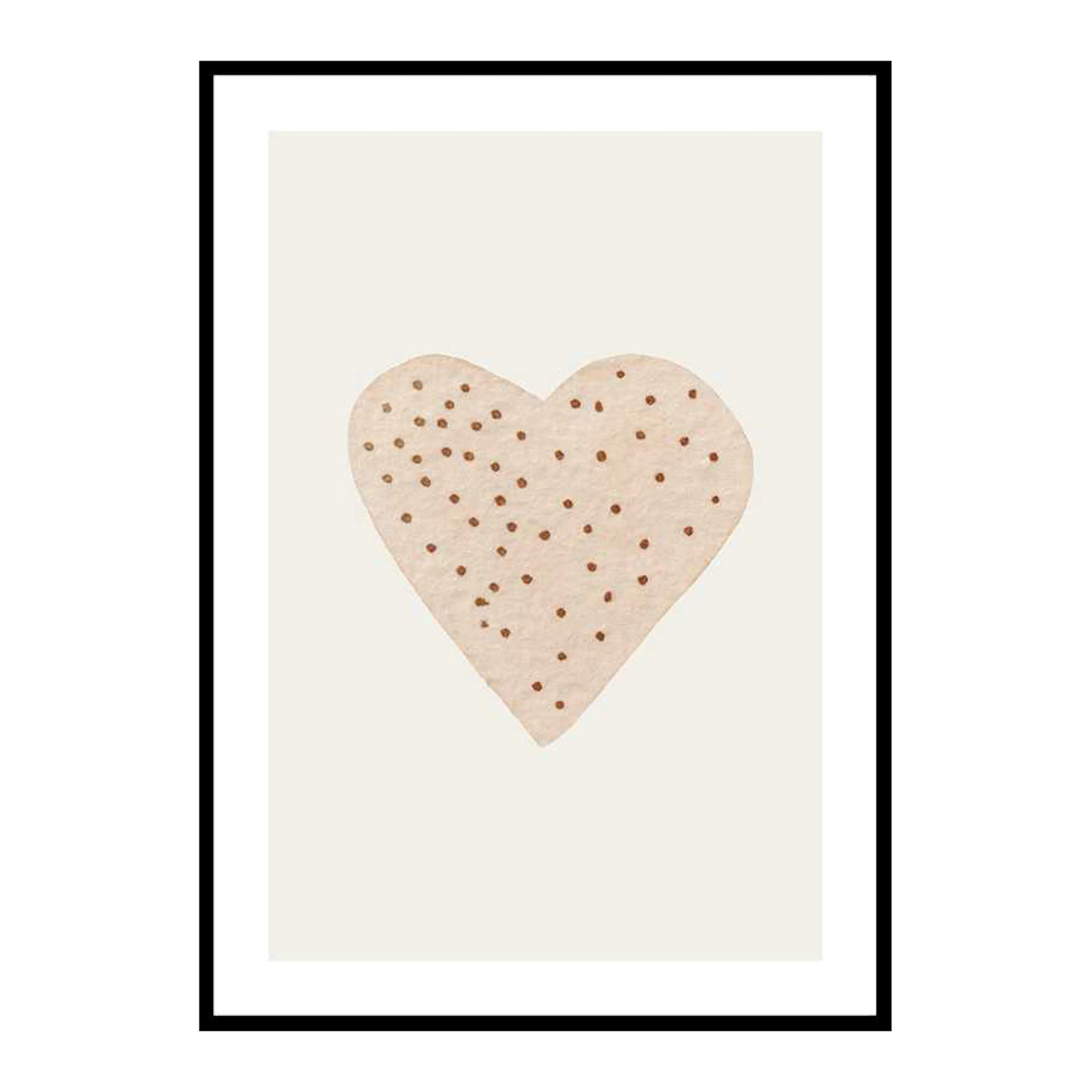 Poster Gallerix Dotted Heart