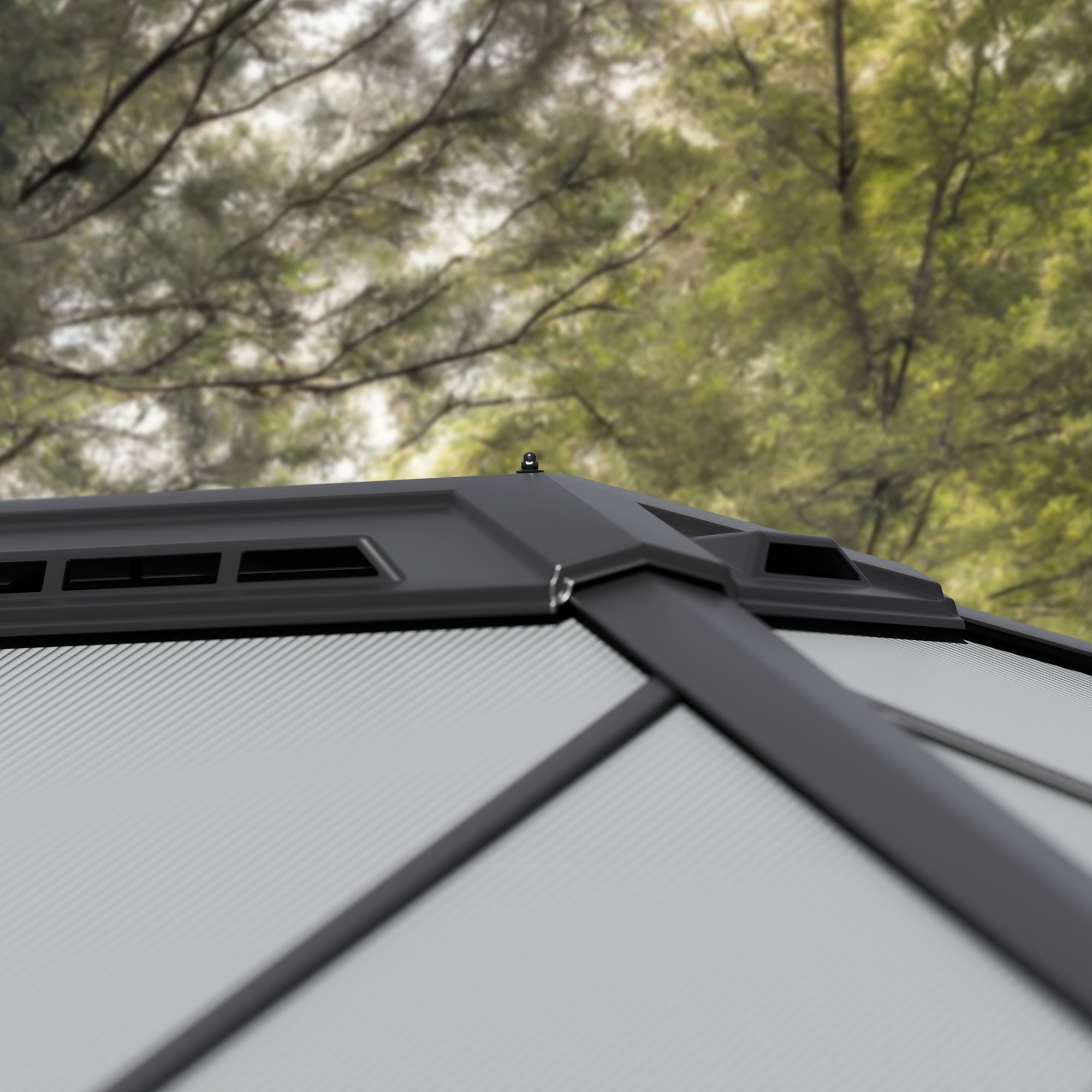 Canopia Dallas Hardtop Aluminium Paviljong För Hela Säsongen