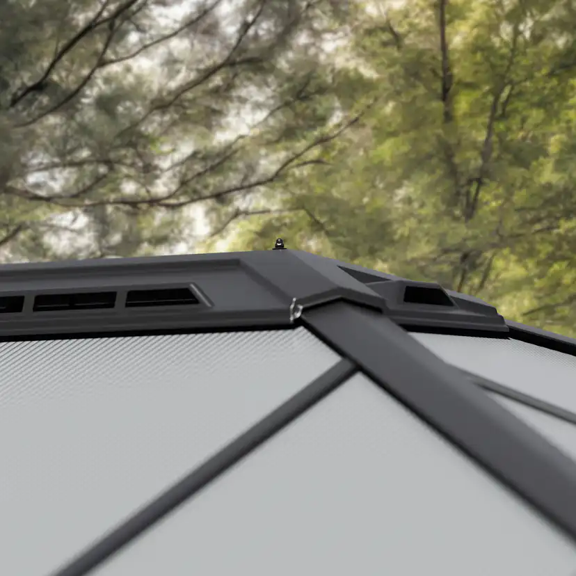 Canopia Dallas Hardtop Aluminium Paviljong För Hela Säsongen