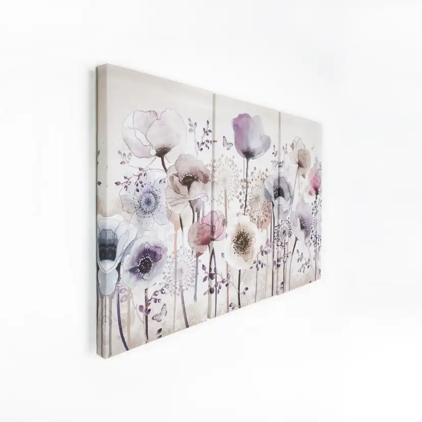 Tavla Art for the Home Classic Poppies Trio 3 Delar