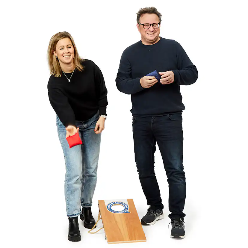 Utomhusspel Bex Original Cornhole-set i Trä