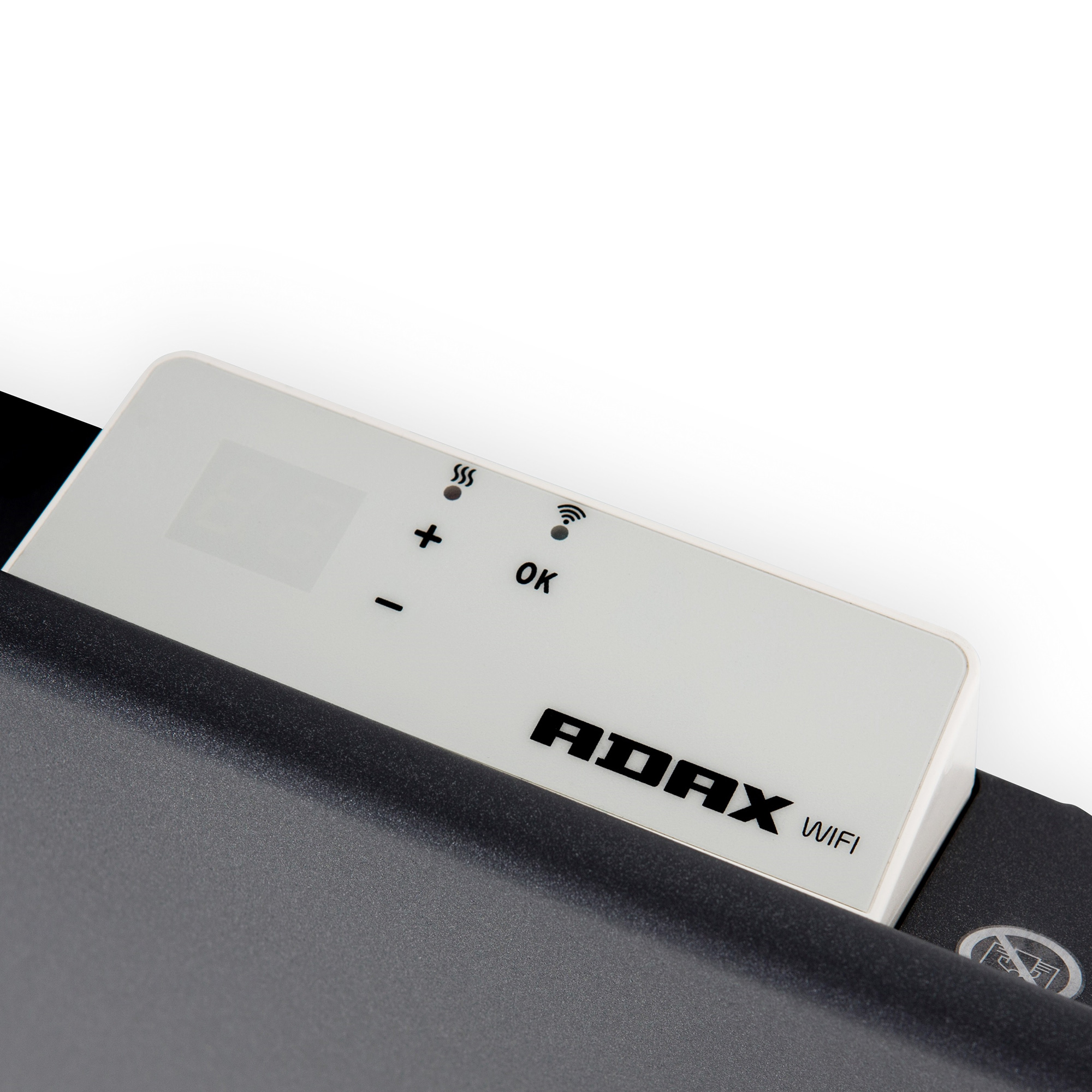 Elelement Adax Neo H KWT Wifi Svart Väggmonterad Elradiator