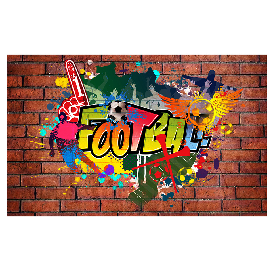 Football fans! 150x105 Storlek: 150x105 cm