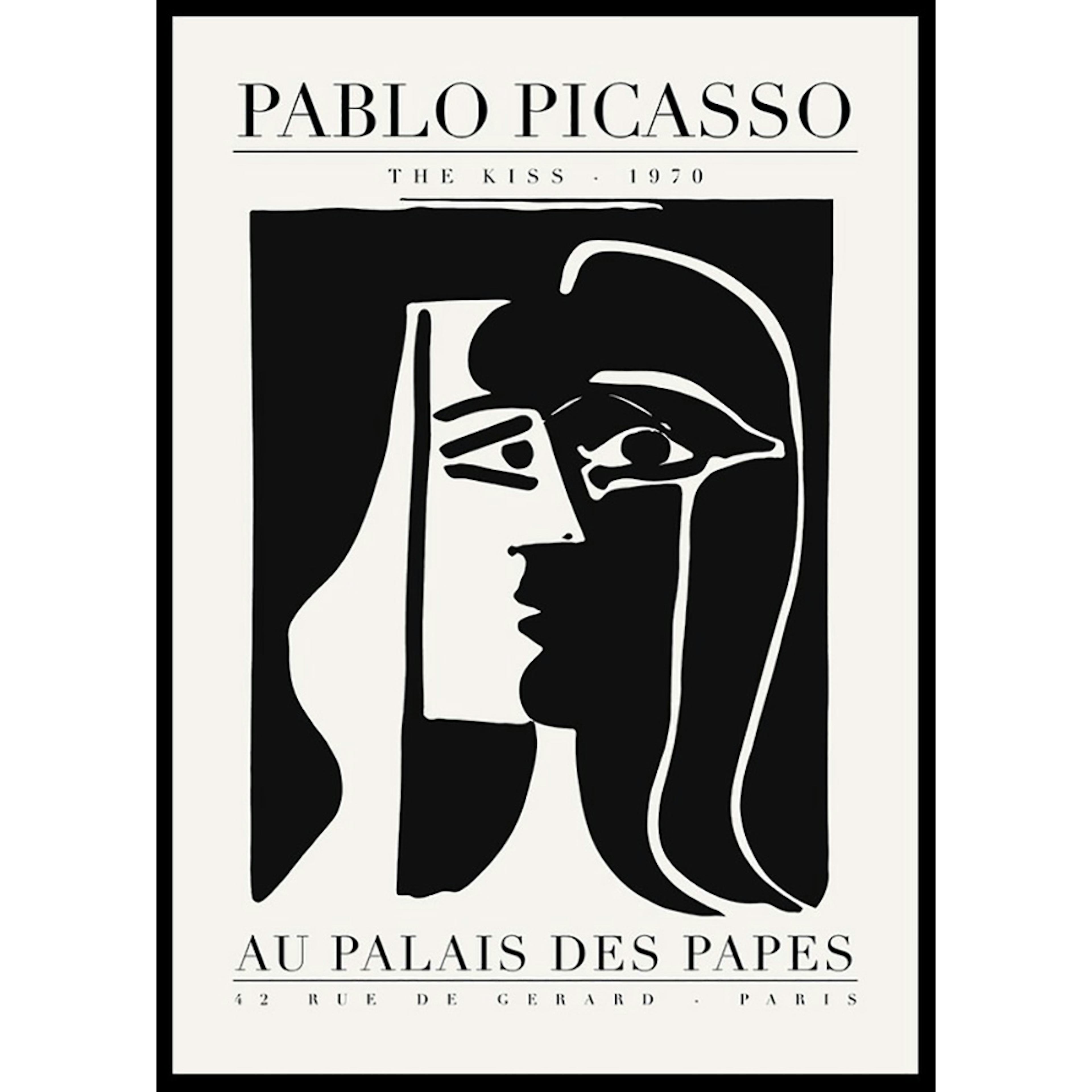 Poster Gallerix Picasso The Kiss