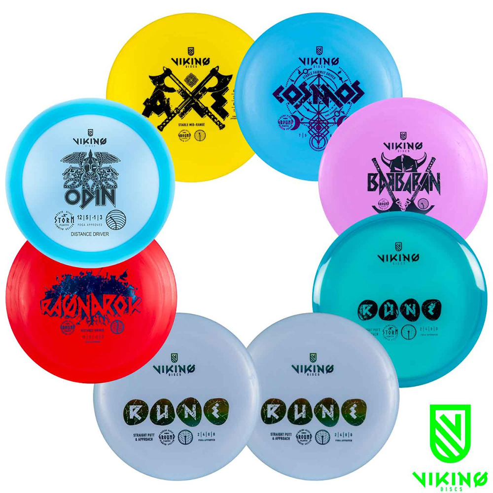 Frisbeegolf Viking Discs VD Starter Set 8-Disc Set