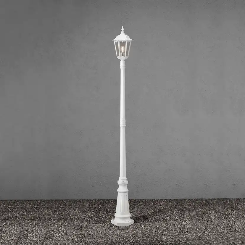 Stolplykta Gnosjö Konstsmide Firenze E27 med Stolpe
