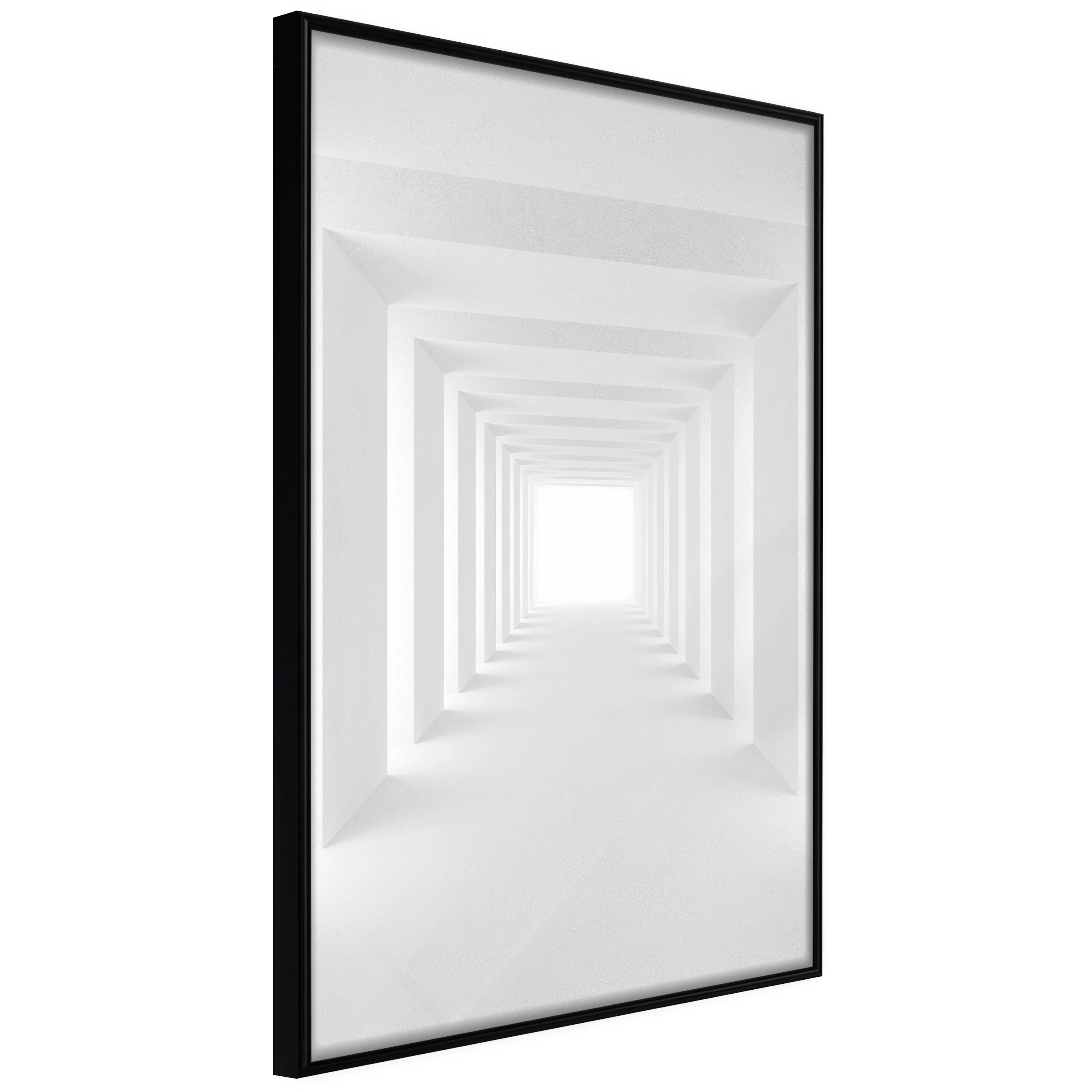 Affisch - Shadow Tunnel [Poster] 40x60 Svart ram, 40x60 cm