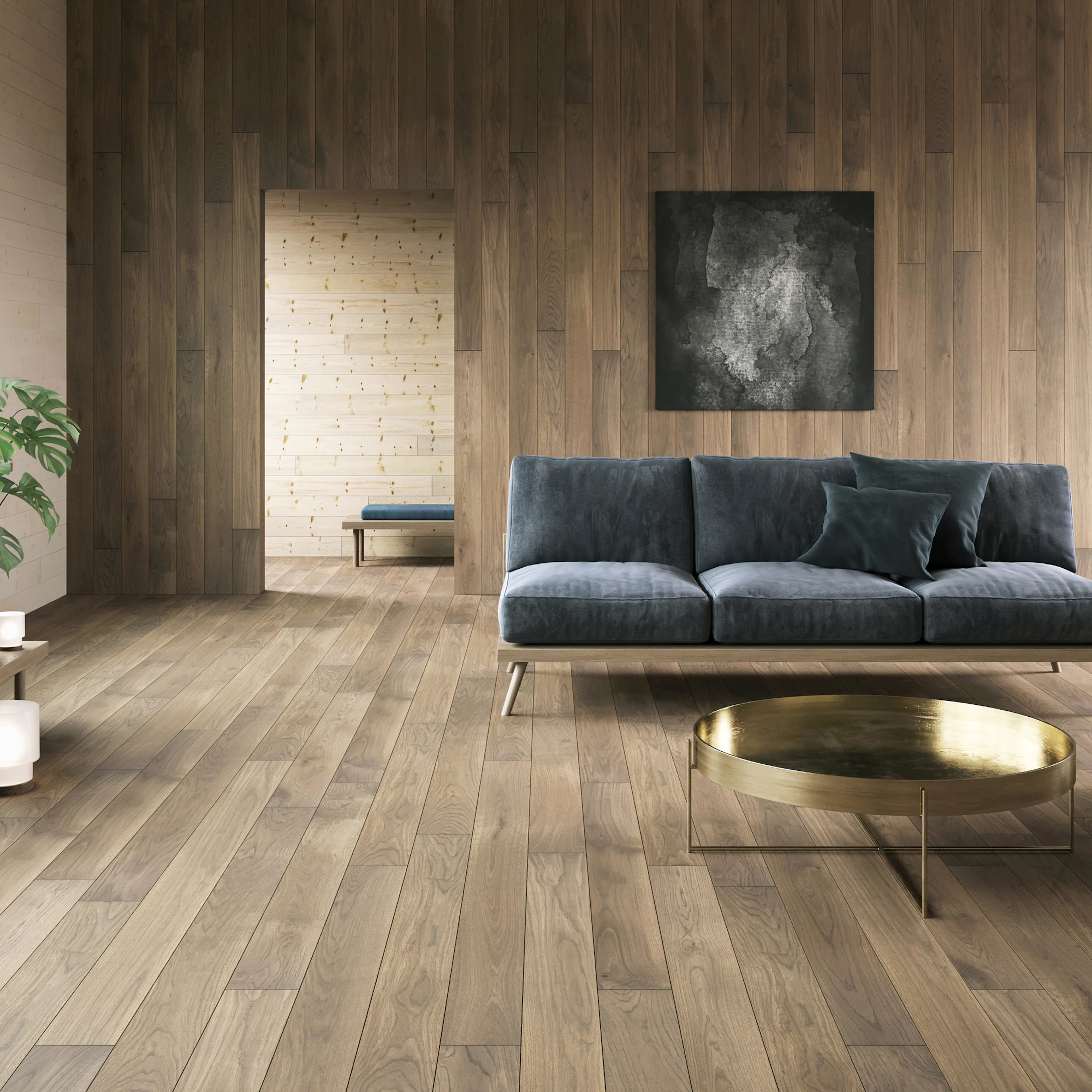 EK Modern Brun 21x168 Rustik Bredd: 168 mm