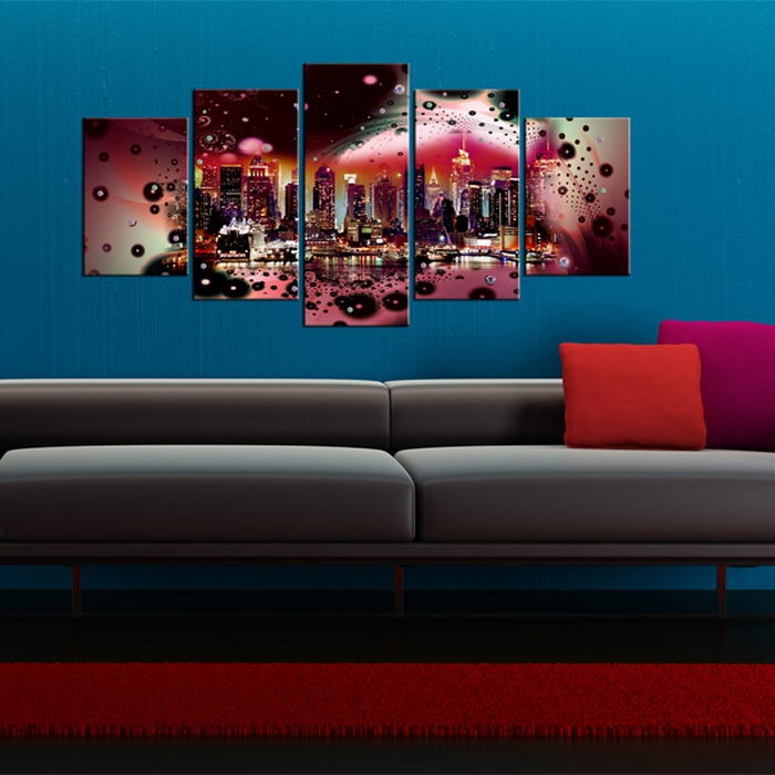 Tavla Arkiio The Colours Of New York 100x50