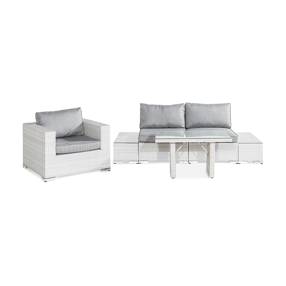 Bahamas Loungegrupp 3-sits Vit