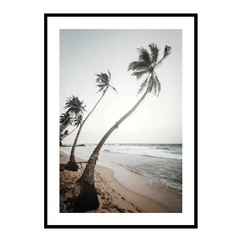 Poster Gallerix Beach Palm Trees