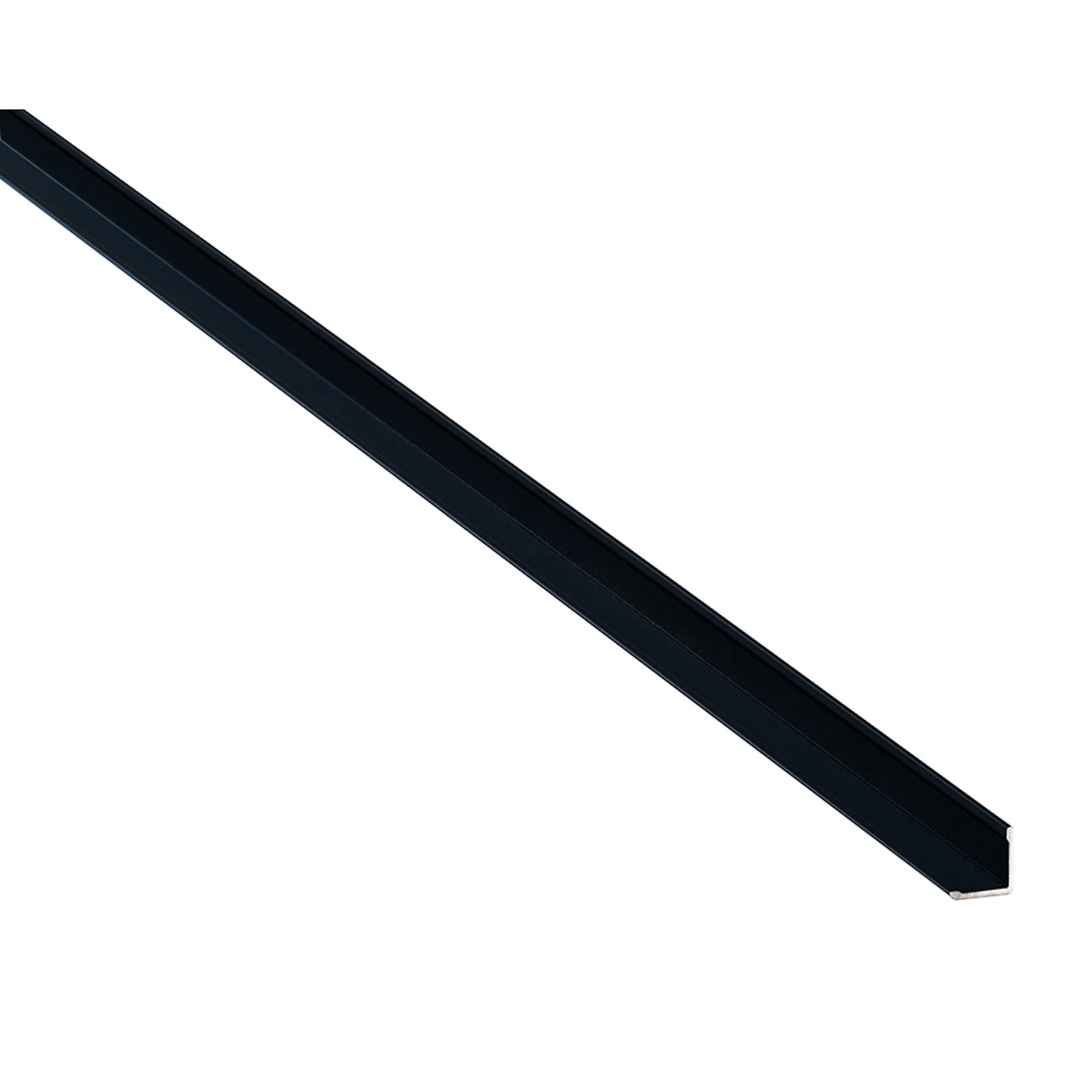 Tillbehör Fibo Våtrumsskivor L-profil alu Svart (smal) 2400mm