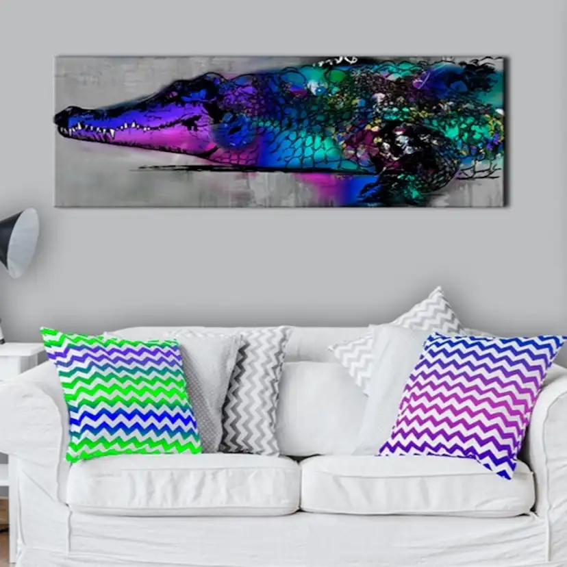 Tavla Arkiio Blue Alligator