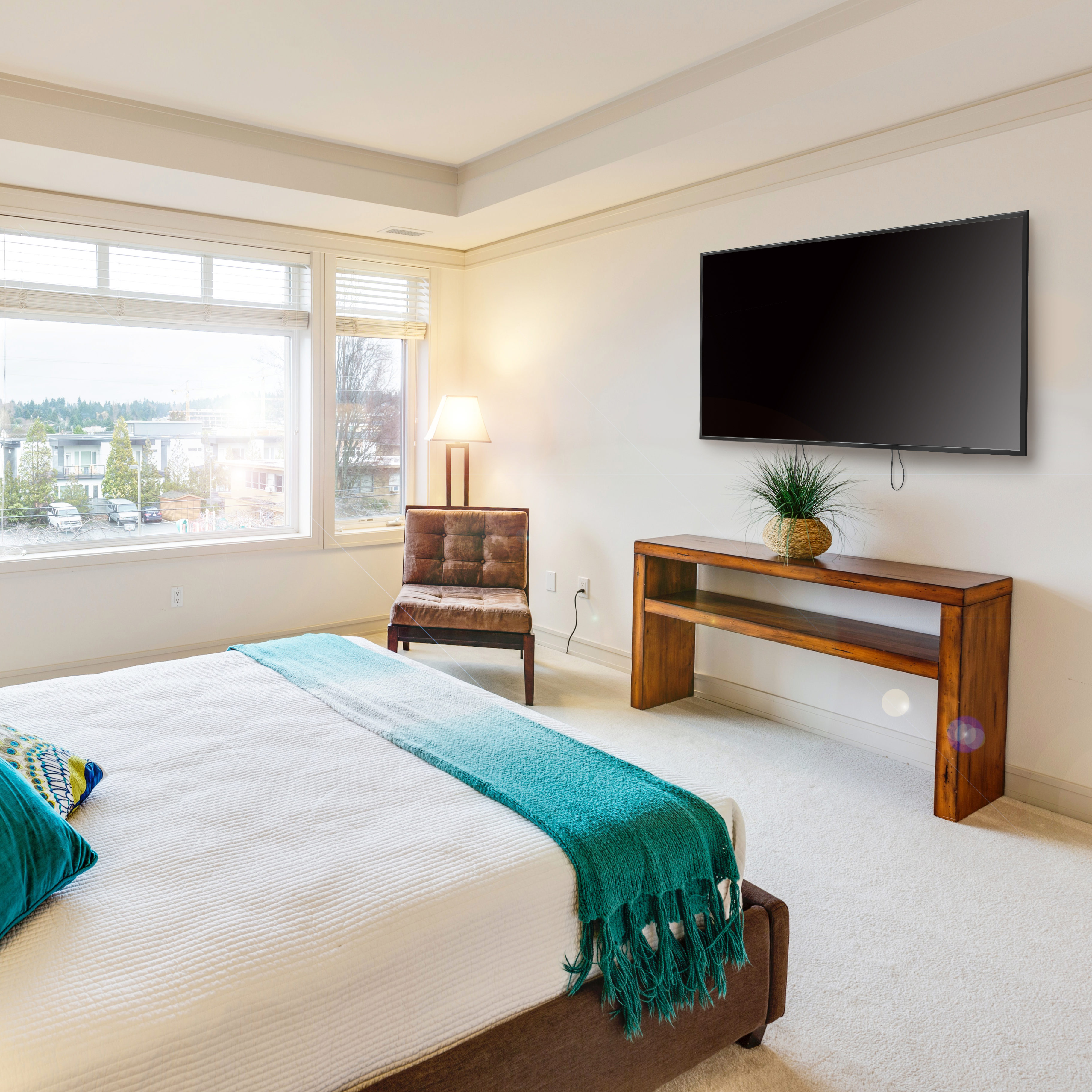 Väggfäste LogiLink TV 50-90 tum Tilt: -8°/0°