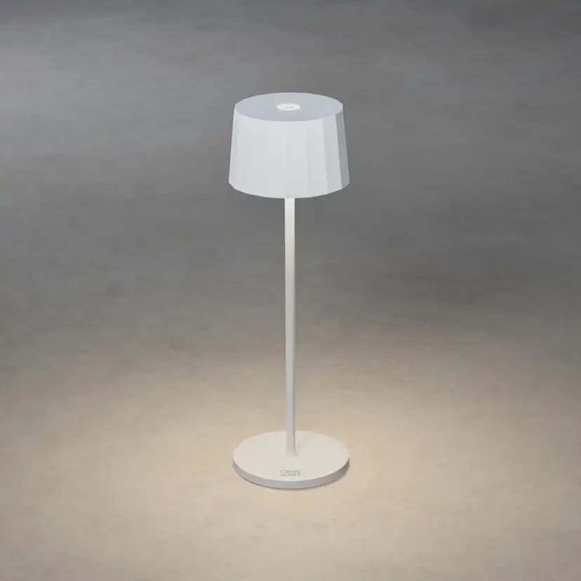 Positano bordslampa vit USB Vit