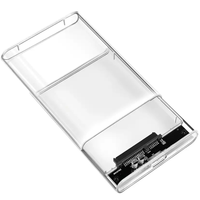 Hårdiskkabinett LogiLink 2,5 tum USB 3.0 Skruvfri Design