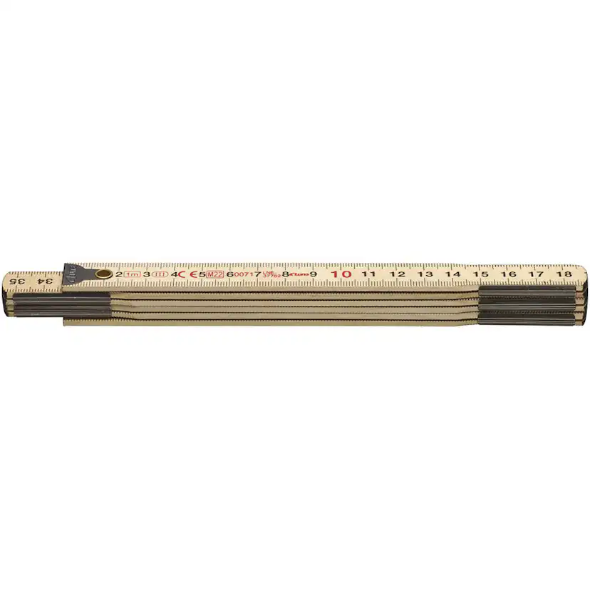 Meterstock Luna Tools mm Trä 1m