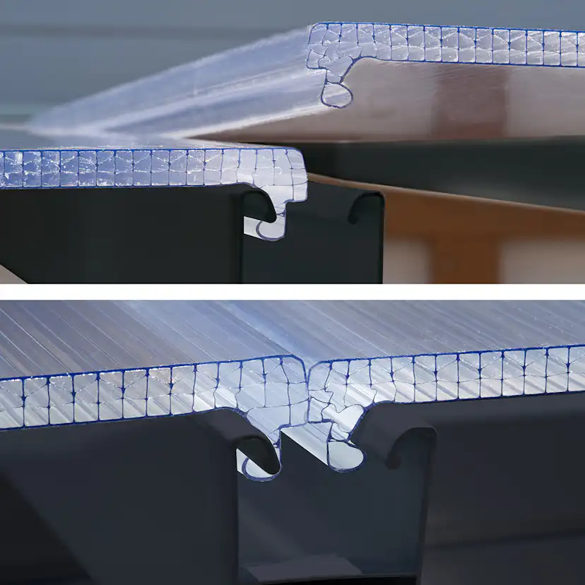 Uterum Canopia by Palram SanRemo 9,2 kvm Mörkgrå