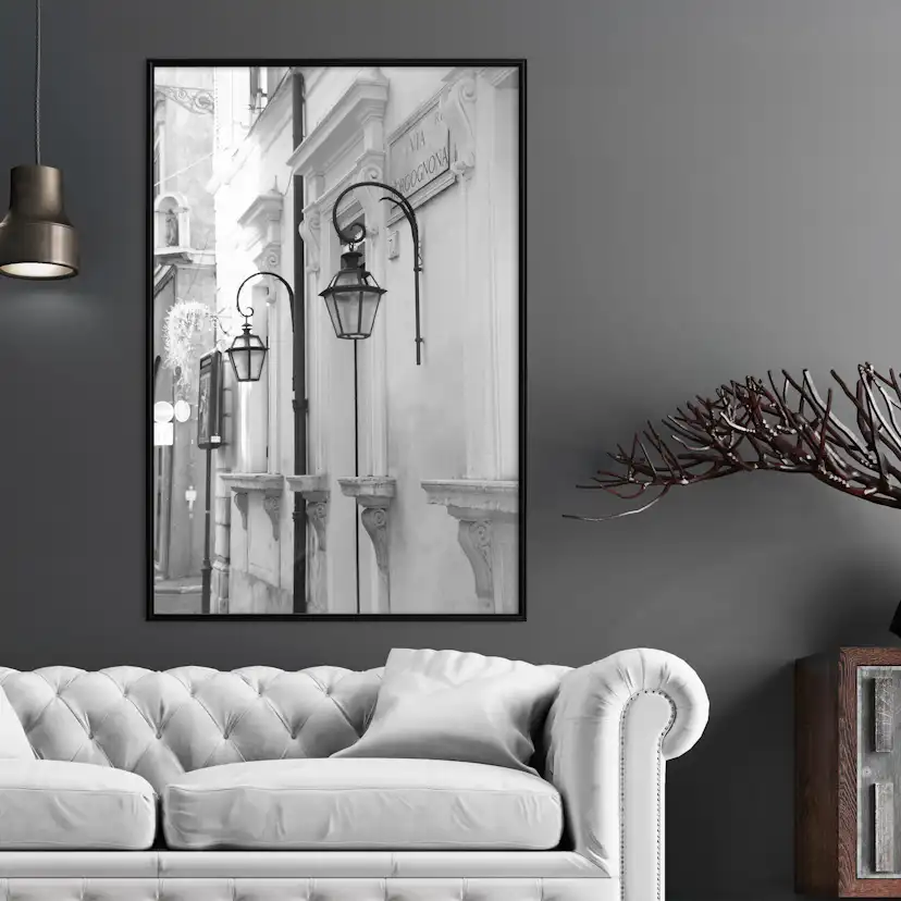 Poster Artgeist Affisch Street Lamps