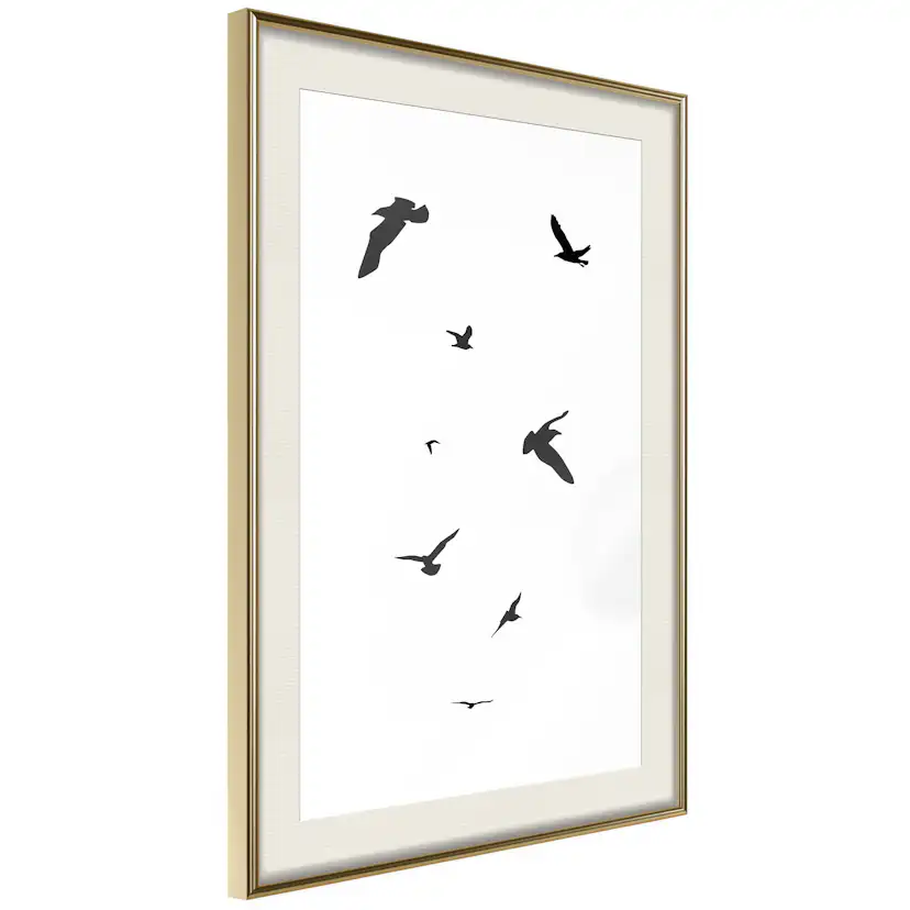 Poster Artgeist Affisch Evening Flight